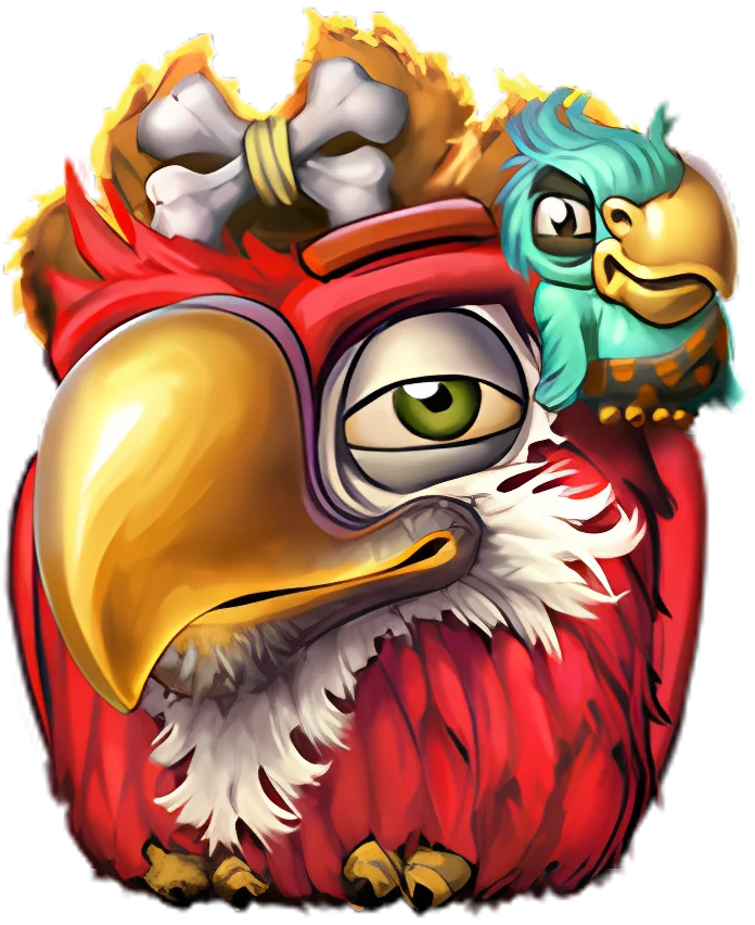 Pirots 2 rode vogel