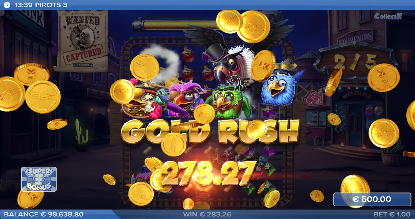 Pirots 3 Gold Rush