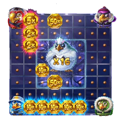 Pirots 4 Yeti Snack Time-functie in Frozen Fury